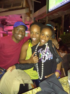 Frank Shines with Family