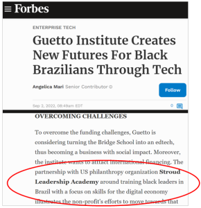 Frank Shines Forbes Magazine Stroud Family Colorado Stroud Leadership Academy Guetto IBOC
