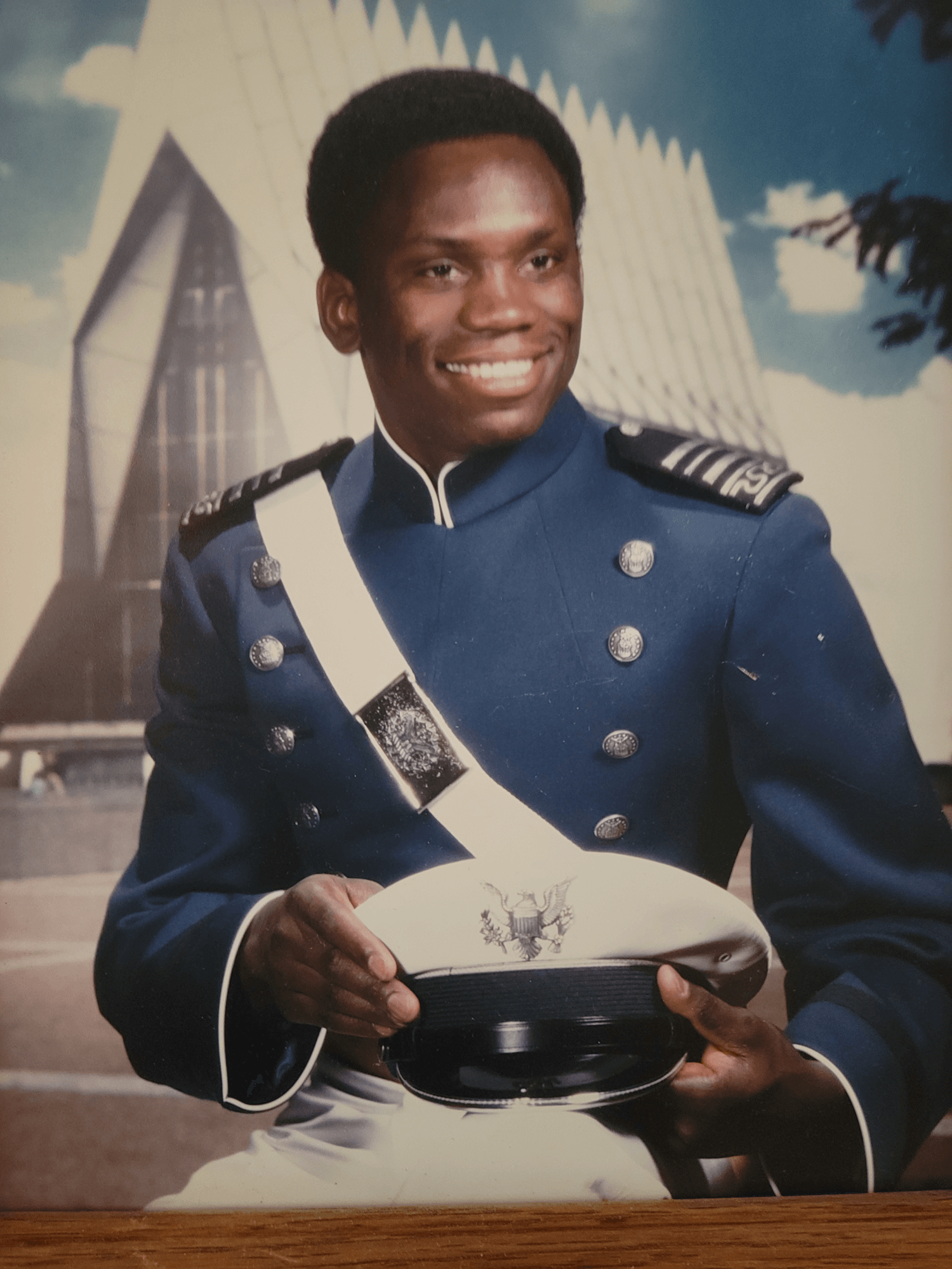 Frank Shines USAF Academy Grad 1987 Stroud Family Colorado